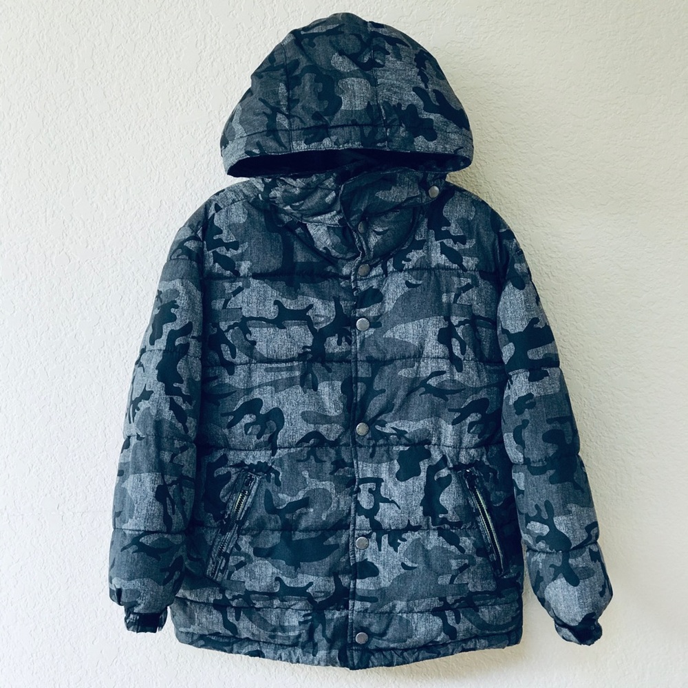 ❄️ GAP Kids Winter Camo Puffer